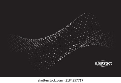 particle dot flowline chemical theme background can be use for commercial banner food and beverage label technology product presentation package design vector eps.