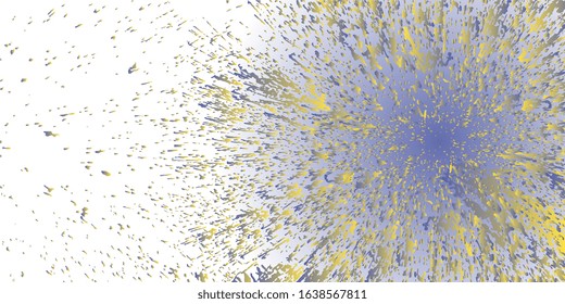 Particle explosion. Spray. Artistic colored background. Creative background. Abstract background. Background for business cards and flyers. Vector illustration. EPS-10. Abstraction