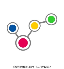 Particle Molecule Dots Illustration