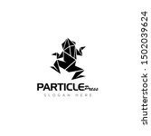Particle Origami Frog Logo for Press Company