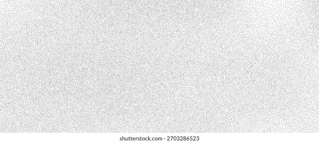Gradiente de ruido sutil de superposición de punteado de partículas. Textura de fondo grunge de puntos de arena. Patrón de puntos de semitono. Vector sombra abstracto retro todo diseño de fondo. Fondo de pantalla de cubierta grunge salpicado.