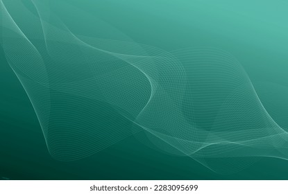 Particle wave line vector illustration, light wave line concept for abstract backgrounds