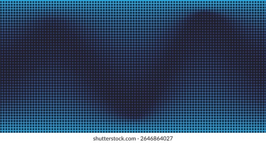 Particle waves. Digital wave background concept. Abstract technology background. Big data visualization. Vector illustration with dots.