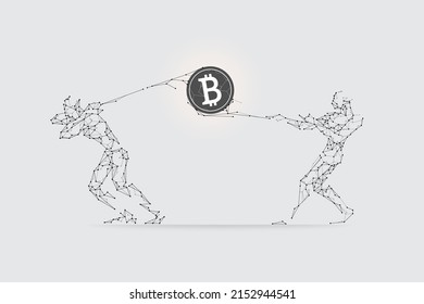 The particles, geometric art, line, and the dot. abstract vector illustration. the graphic design concept of business growth. line stroke weight editable.
