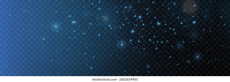 Particles of light and the glare of sparks.