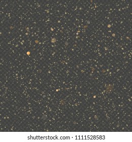 Particles overlay effect glitter of gold glowing magic shine and star dust. EPS 10
