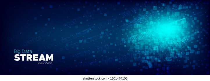 Particles Stream. Glow Technology Background. Binary Coding. Neon Matrix Digits. Particle Future. Light Streaming Backgrounds. Blue Cyber Binary. Glow Abstract Matrix. Neon Digital Particles.
