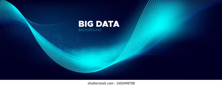 Particles Vector. Neon Information Technology. Binary Code. Blue Matrix Numbers. Digital Particles. Light Technology Background. Glow Data Binary. Light Matrix Digits. Blue Particles Stream.