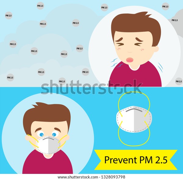Particulate Matters Vector Illustration Stock Vector (Royalty Free ...