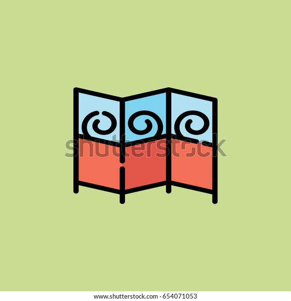 Partition Icon Stock Vector (Royalty Free) 654071053 | Shutterstock