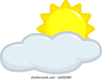 partly clouded