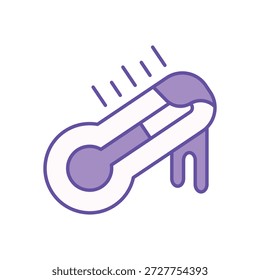 Partly Cloudy icon clean and modern vector illustration
