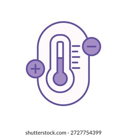 Partly Cloudy icon clean and modern vector illustration