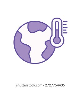 Partly Cloudy icon clean and modern vector illustration