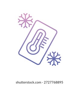 Partly Cloudy icon clean and modern vector illustration
