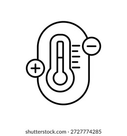 Partly Cloudy icon clean and modern vector illustration