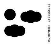 partly cloudy icon isolated sign symbol vector illustration - high quality black style vector icons
