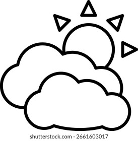 Parcialmente nublado con Clima y nubes