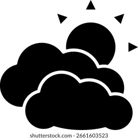Parcialmente nublado con Clima y nubes
