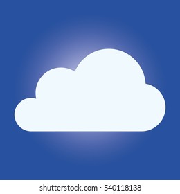 Partly overcast weather icon