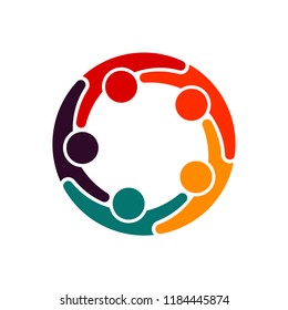 Partner Business Teamwork Trust in each other - Logo