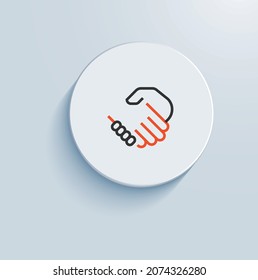 Partner Ecosystem Icon Vector Design