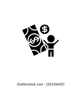 partner glyph icon