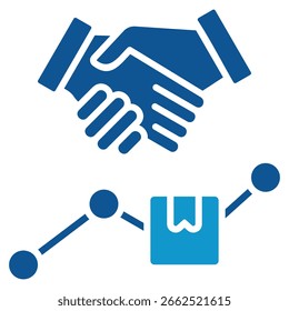 Partner-Symbol-Element für Design