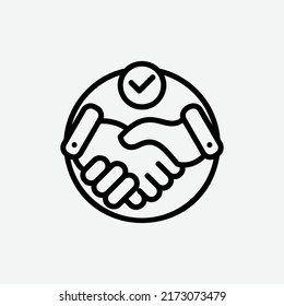  icono de socio, icono de modelo de negocio aislado en fondo gris claro, perfecto para sitio web, blog, logotipo, diseño gráfico, medios sociales, interfaz de usuario, aplicación móvil