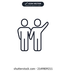 Partnersymbolvorlage für Grafik- und Webdesign-Kollektion, Vektorgrafik
