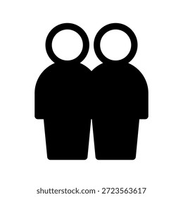 Ilustração de design de símbolo de vetor de ícone de parceiro