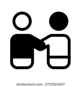 Partner Icon Vector Symbol Design Illustration
