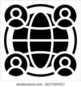 Partner Network Icon Element For Design