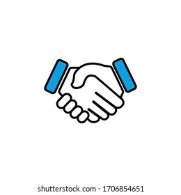 Partner symbol. Design template vector