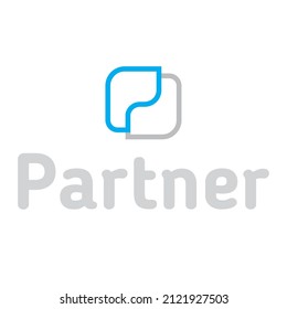 The Partner themed typographic concept design