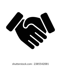 Partner Vector Glyph Icon For Personal And Commercial Use.
