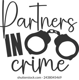 Partners In Crime - Friends Illustration