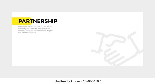 PARTNERSHIP BANNER CONCEPT