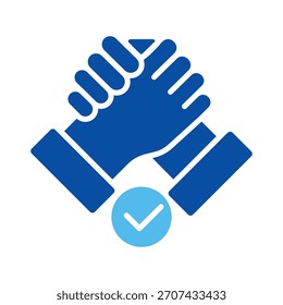 Sociedad En Estilo Azul, Ilustración vectorial