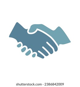 Partnership Flat Colorful Icon Isolate On White Background Vector Illustration | Seo Icons
