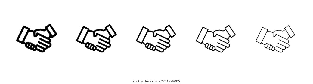 Design de ícone de parceria, logotipo, aplicativo, UI. Ilustração vetorial, EPS