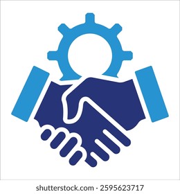 Partnership Icon Element For Design