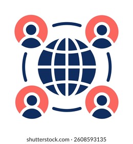 Partnership Icon Element for Design
