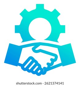 Elemento de icono de asociación para diseño