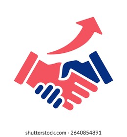 Partnership Icon Element For Design