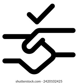 Icono de asociación Ilustración para web, aplicación, infografía, etc