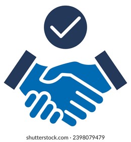 Partnership Icon line vector illustration