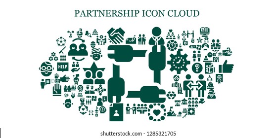  partnership icon set. 93 filled partnership icons. Simple modern icons about  - Unity, Autograph, Hand, Shake hands, Hugging, Manager, Meeting, Group, Friendship, User, Teamwork