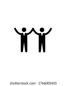 icono de asociación,icono de vector mejor plano.