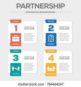 Partnership Infographic Icons